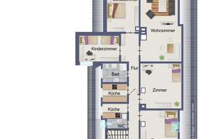 Interessantes Mehrfamilienhaus mit Gewerbeflächen & Potential in zentraler Lage von Vaihingen – Die vollständige Adresse der Immobilie erhältst du vom Anbieter., 70563 Vaihingen-Mitte, Stuttgart – Vorschaubild 57