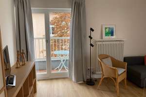 Möblierte, ruhige, helle 1-Zimmerwohnung in Schwabing mit Balkon, zentral gelegen – Die vollständige Adresse der Immobilie erhältst du vom Anbieter., 80799 Neuschwabing, München – Vorschaubild 3