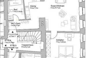 Stilvolle 2-Zimmer-Altbauwohnung in der Regensburger Altstadt – Wohnen mit Geschichte und Komfort – Regensburg – Vorschaubild 10