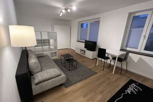 Möblierte, neuwertige 1-Zimmer-Wohnung mit EBK (ALL-IN-MIETE) – Fürstenwall 192, 40217 Friedrichstadt, Düsseldorf – Vorschaubild 2