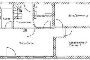 nach umfassender Sanierung: 3Zimmer Wohnung mit Einbauküche/ großer Terrasse in Stuttgart Weilimdorf – Stuttgart – Vorschaubild 11
