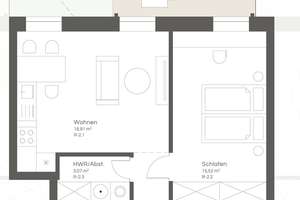 2-Zimmer-Neubauwohnung mit Garten in ruhiger Sackgassenlage – Pommernstraße 12, 48167 Gremmendorf-West, Münster – Vorschaubild 3
