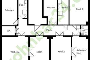 [] waldstraßenviertel [] 6-raum [] ganze gründerzeit-etage [] altbaucharme [] stellplatz [] – Tschaikowskistraße 15, 4105 Zentrum-Nordwest, Leipzig – Vorschaubild 3