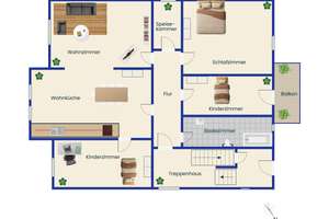 Repräsentative 5-Zimmer-Altbau-Eigentumswohnung mit Balkon in Berlin-Reinickendorf – Die vollständige Adresse der Immobilie erhältst du vom Anbieter., 13469 Waidmannslust, Berlin – Vorschaubild 15
