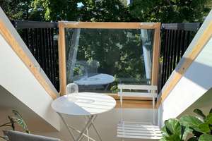 Ideal für Homeoffice: Helle 2- Zi. DG -Wohnung + separater Büroraum