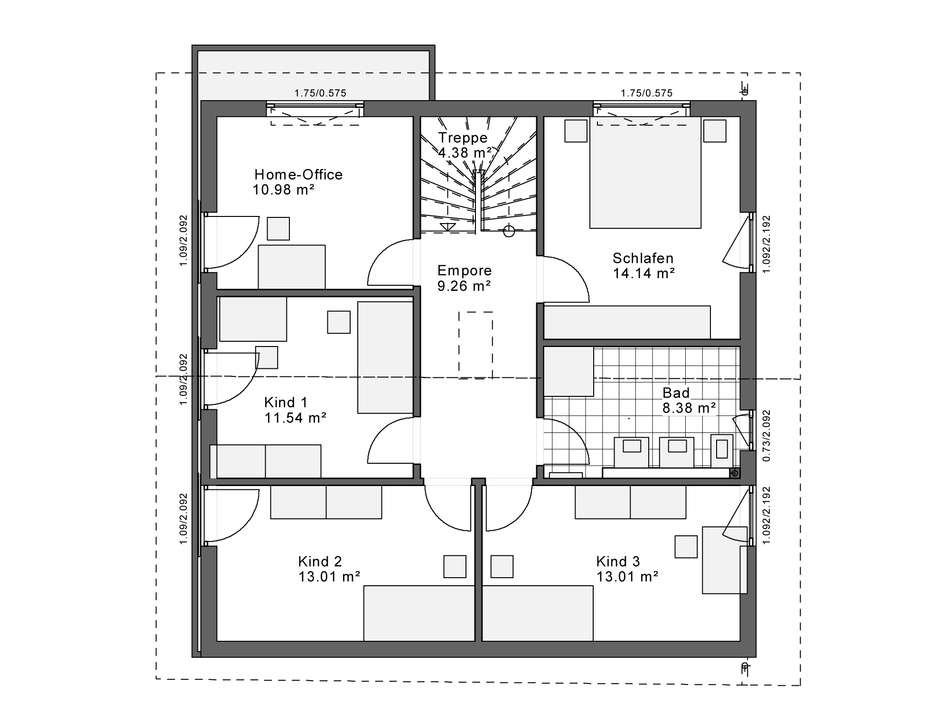 Grundriss OG