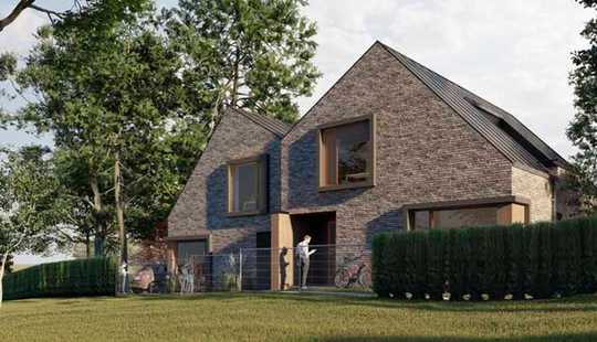 Bild von Exklusive NEUBAU-Doppelhaushälfte/KfW-40-Standard + Dachterrasse in Lemsahl-Mellingstedt 2025