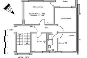 3-Zimmer Wohnung in Bremen- Gröpelingen – Die vollständige Adresse der Immobilie erhältst du vom Anbieter., 28239 Ohlenhof, Bremen – Vorschaubild 2