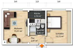 PROVISIONSFREI - sofort bezugsfertig im idyllischen Laubegast – Salzburger Str. 30, 1279 Laubegast, Dresden – Vorschaubild 11