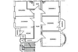 Diese 4-ZI.-WHG gegen IHRE 3-ZI.-WHG (mit Wertausgleich +/-) – Die vollständige Adresse der Immobilie erhältst du vom Anbieter., 65187 Südost, Wiesbaden – Vorschaubild 2