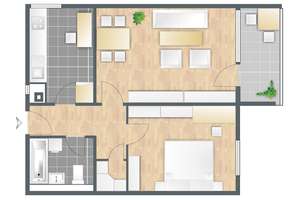 2-Zimmer-Wohnung mit Balkon und Einbauküche in toller Lage – Freischützstraße 24, 81927 Englschalking, München – Vorschaubild 8
