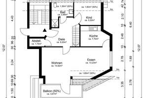 Charmante Maisonette-Eigentumswohnung in Dachgeschoss mit Balkon – Die vollständige Adresse der Immobilie erhältst du vom Anbieter., 45359 Schönebeck, Essen – Vorschaubild 24