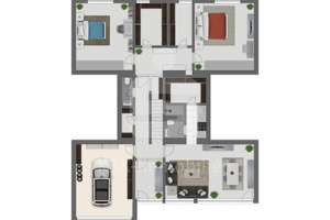 Architektenhaus in Bergisch Gladbach – Vielseitiges Potenzial für Wohnen und Arbeiten! – Die vollständige Adresse der Immobilie erhältst du vom Anbieter., 51429 Lückerath, Bergisch Gladbach – Vorschaubild 9