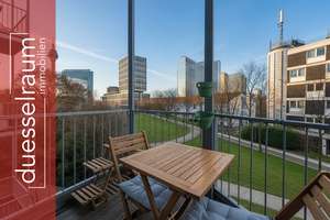 Unterbilk: Helle 2-Zimmer-Wohnung mit Balkon und stabilen Mieteinnahmen in guter Lage