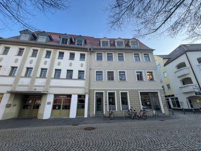 Markt Delitzsch: Maisonette mit Balkon, 3,5 Zimmern und 2 Bädern