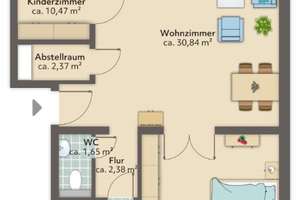 Für die Familie! 3-Zimmer-Wohnung mit Balkon in Bremerhaven-Lehe – Adolfstraße 19, 27576 Lehe, Bremerhaven – Vorschaubild 12