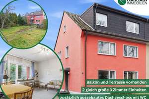 Solides Zweifamilienhaus mit Garage und Südwest-Garten in gut angebundener Lage Höhenhaus