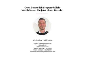 Penthouse-Flair am Bürgerpark - Exklusive Eigentumswohnung mit großer Dachterrasse – Die vollständige Adresse der Immobilie erhältst du vom Anbieter., 27574 Bürgerpark, Bremerhaven – Vorschaubild 15