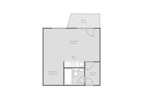 Möbliert: Sonniges Apartment zur ruhigen Gartenseite ausgerichtet  – Leopoldstraße 251, 80807 Milbertshofen, München – Vorschaubild 17