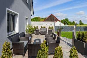 A+ Energieeffizienz, Luftwärmepumpe, Photovoltaik, Einbauküche: Modernes Einfamilienhaus Falkenberg – Die vollständige Adresse der Immobilie erhältst du vom Anbieter., 16259 Falkenberg – Vorschaubild 20