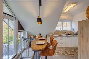 Möbliert: Sehr schöne Dachgeschosswohnung in ruhiger Lage – Die vollständige Adresse der Immobilie erhältst du vom Anbieter., 81739 Waldperlach, München – Vorschaubild 5