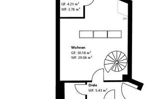 AIGNER - Modernes Wohnen auf zwei Ebenen: Charmante Dachgeschossmaisonette mit Charakter – Die vollständige Adresse der Immobilie erhältst du vom Anbieter., 81379 Obersendling, München – Vorschaubild 7