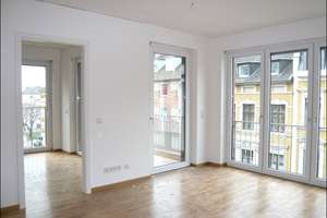 "Quartis Les Halles" in Düsseldorf-Pempelfort, helle 2-Raumwohnung mit Parkett und Südwestbalkon. – Schinkelstr. 63, 40211 Pempelfort, Düsseldorf – Vorschaubild 9