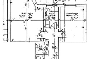 Sanierte 2 ZKB /60 qm mit Balkon/Einbauküche mit Spülmaschine – Luneplate 2, 28259 Kirchhuchting, Bremen – Vorschaubild 3
