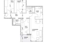 Attraktive 4 Zimmer Wohnung mit Balkon und separater Küche – Engasserbogen 36, 80639 Nymphenburg, München – Vorschaubild 9