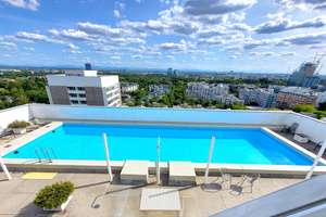 Bogenhausen 15. Stock 3-Zimmer-Wohnung mit Alpenblick & Rooftop-Pool - Privatverkauf! – Elektrastr. 15, 81925 Parkstadt, München – Vorschaubild 4