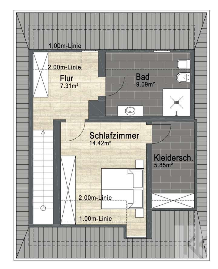 Grundriss DG