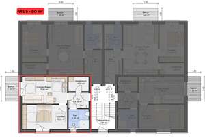 Moderne 2-Zimmer-Neubauwohnung mit Balkon | KfW 40 / QNG | Bochum-Westenfeld – Die vollständige Adresse der Immobilie erhältst du vom Anbieter., 44867 Westenfeld, Bochum – Vorschaubild 7