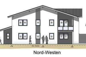 Neubau - sonnenverwöhnte, moderne KfW 55 Gartenwohnung mit Terrasse direkt in Cham zu verkaufen – Die vollständige Adresse der Immobilie erhältst du vom Anbieter., 93413 Cham – Vorschaubild 11
