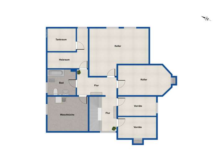 Grundriss Kellergeschoss