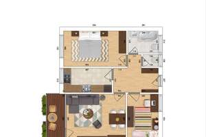 Helle 3-Zi.-Wohnung mit Einbauküche, Balkon in Pfhm-Oststadt – Die vollständige Adresse der Immobilie erhältst du vom Anbieter., 75175 Oststadt, Pforzheim – Vorschaubild 13