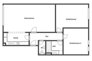 Alltagstaugliche 3-Zimmer-Wohnung mit französischem Balkon in St. Gertrud – 23564 Sankt Gertrud, Lübeck – Vorschaubild 5