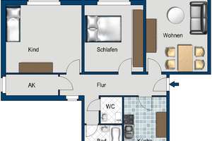 Ankommen und wohlfühlen in Koblenz – Am Brünnchen 5, 56072 Metternich, Koblenz – Vorschaubild 7
