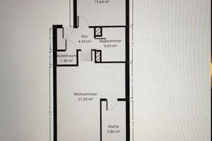 Zentrale 2-Zimmer-Wohnung - direkt zum einziehen inkl. Stellplatz – 22087 Hohenfelde, Hamburg – Vorschaubild 3