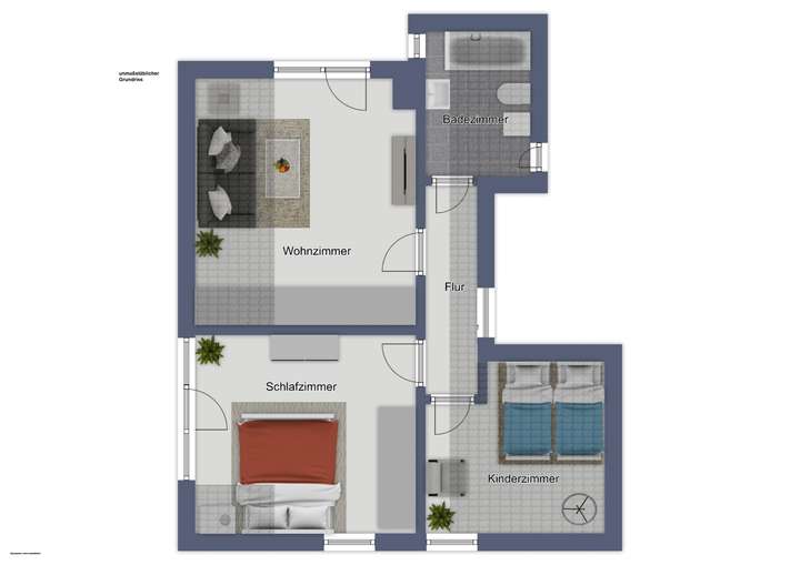 Grundriss Obergeschoss