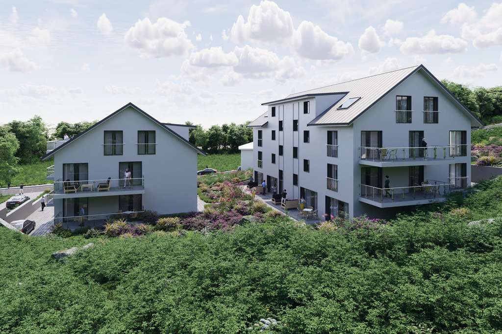 Immobilie in Bad Boll - Provisionsfrei! Helle 2-Zimmer-Wohnung in sonniger Lage – KfW 40 - Bild 1