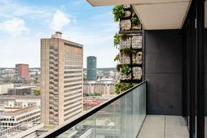 2-Zimmer Apartment mit Panorama Skyline-Blick – Europa Allee 11, 60327 Gallus, Frankfurt am Main – Vorschaubild 6