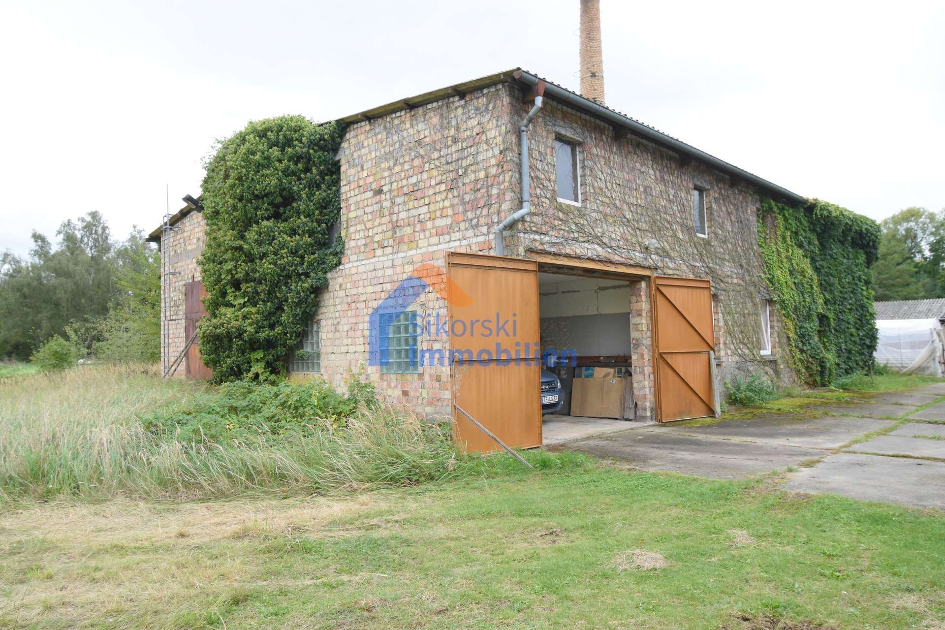 Großzügiges Grundstück mit ehemaligem Heizhaus & Sozialtrakt in Zossen OT Schöneiche, Teltow Fläming Kreis – Bild 4