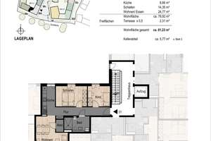 Neubau Erstbezug: 3-Zimmer-Wohnung mit Balkon – Die vollständige Adresse der Immobilie erhältst du vom Anbieter., 81673 Josephsburg, München – Vorschaubild 8