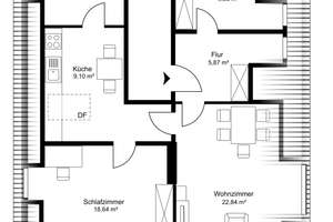 Top sanierte 4-Zimmer-Wohnung in gefragter Lage – sofort Einziehen und wohlfühlen – Die vollständige Adresse der Immobilie erhältst du vom Anbieter., 81827 Waldtrudering, München – Vorschaubild 14