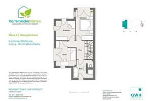 Isernhagen-Süd: Endhaus mit 4 Schlafzimmern, Garten, Fußbodenheizung sehr große Terrasse, Tiefgarage – Varrelheide 6E, 30657 Hannover – Vorschaubild 25