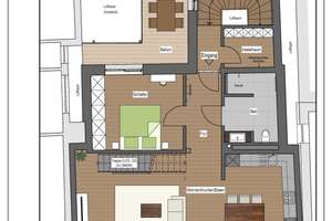 Exklusive 4-Zimmer-Maisonette-Wohnung mit traumhaftem Blick über die Donau in Ingolstadts Innenstadt – Am Münzbergtor 3, 85049 Mitte, Ingolstadt – Vorschaubild 11