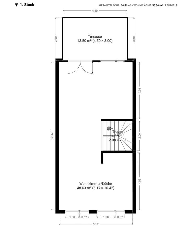 Grundriss 1.OG