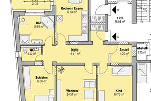 Wunderschöne 3,5 Zimmer Wohnung  mit Balkon und großer Garage – Hochstraße 74, 58095 Mittelstadt, Hagen – Vorschaubild 23