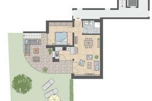 2-Zi-Wohnung in Leonberg-Höfingen mit sonniger Terrasse + Gartenanteil – Die vollständige Adresse der Immobilie erhältst du vom Anbieter., 71229 Leonberg – Vorschaubild 11