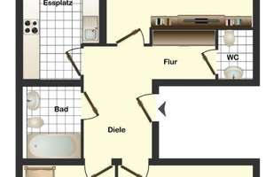 3-Zimmer-Wohnung in gepflegter Wohnlage – Schlenkhoffstraße 14, 45897 Buer, Gelsenkirchen – Vorschaubild 14